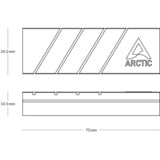 ARCTIC M2 Pro, Dissipatore di calore Nero