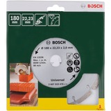 Bosch 2 607 019 476 accessorio per smerigliatrice, Lama 18 cm, 2 mm, 1 pz