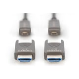 Digitus Cavo ibrido in fibra ottica HDMI / Micro HDMI AOC, UHD 4K Nero