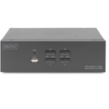 Digitus Switch KVM HDMI 4x 1 Nero