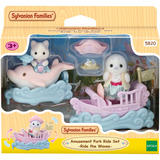 EPOCH Sylvanian Families - Set gioco parco divertimenti Giro sulle onde, Giochi di costruzione 