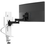 Ergotron TRACE 45-630-216 supporto da tavolo per Tv a schermo piatto 96,5 cm (38") Bianco Scrivania, Base per monitor bianco, Morsa, 9,8 kg, 96,5 cm (38"), 100 x 100 mm, Regolazione altezza, Bianco