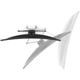 Ergotron TRACE 45-630-216 supporto da tavolo per Tv a schermo piatto 96,5 cm (38") Bianco Scrivania, Base per monitor bianco, Morsa, 9,8 kg, 96,5 cm (38"), 100 x 100 mm, Regolazione altezza, Bianco