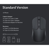 Keychron M3 Wireless, Mouse da gioco Nero