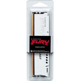 Kingston FURY FURY Beast 32GB 6400MT/s DDR5 CL32 DIMM White EXPO, Memoria bianco, 32 GB, 1 x 32 GB, DDR5, 288-pin DIMM, Bianco