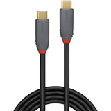 Lindy Cavo USB 3.2 tipo C, 5A PD, Anthra Line grigio
