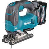 Makita Sega a gattuccio pendolare a batteria JV002GZ XGT, 40 Volt, Puzzle blu/Nero