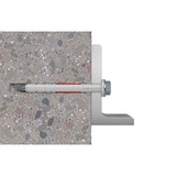 fischer Tassello a gambo lungo DuoXpand 10x80 FUS grigio chiaro/Rosso