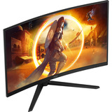 AOC G4 CQ32G4VE Monitor PC 80 cm (31.5") 2560 x 1440 Pixel Quad HD LCD Nero, Grigio, Monitor di gioco Nero (opaco), 80 cm (31.5"), 2560 x 1440 Pixel, Quad HD, LCD, 1 ms, Nero, Grigio