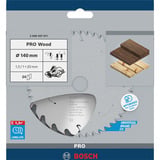 Bosch 2 608 837 671 lama circolare 14 cm 1 pz, Lama per sega In legno duro, Legno dolce, Legno, 14 cm, 2 cm, 1 mm, 10500 Giri/min, 1,5 mm
