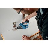 Bosch GAS 10,8 V-LI aspirapolvere senza filo Blu Senza sacchetto, Aspirapolvere portatile blu, 8 V-LI, Secco, Filtro, 900 l/min, Senza sacchetto, Blu, 77 mm