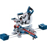 Bosch GCM 18V-216 D PROFESSIONAL 5000 Giri/min, Sega mitra/Troncatrice blu, Doppio smusso, Senza spazzola, 5000 Giri/min, 48°, 48°, 47°