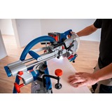 Bosch GCM 18V-216 D PROFESSIONAL 5000 Giri/min, Sega mitra/Troncatrice blu, Doppio smusso, Senza spazzola, 5000 Giri/min, 48°, 48°, 47°