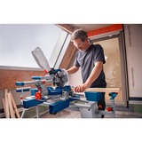Bosch GCM 18V-216 D PROFESSIONAL 5000 Giri/min, Sega mitra/Troncatrice blu, Doppio smusso, Senza spazzola, 5000 Giri/min, 48°, 48°, 47°