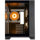 Chieftec Visio GM-30B-TG-OP schwarz Tempered Glass x 2 Cubo Nero, Chassis Tower Nero, Cubo, PC, Nero, ATX, micro ATX, Gaming, Multi