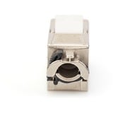 Digitus DN-93617 modulo Keystone, Modulo di Keystone argento/Bianco, Argento, Rj-45, 19 g