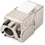 Digitus DN-93617 modulo Keystone, Modulo di Keystone argento/Bianco, Argento, Rj-45, 19 g