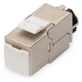 Digitus DN-93617 modulo Keystone, Modulo di Keystone argento/Bianco, Argento, Rj-45, 19 g