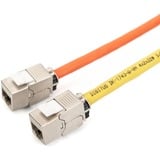 Digitus DN-93617 modulo Keystone, Modulo di Keystone argento/Bianco, Argento, Rj-45, 19 g