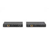 Digitus Set extender KVM HDMI 4K HDBaseT 2.0, Estensione HDMI Nero
