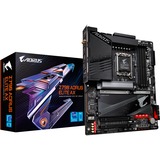 GIGABYTE Z790 AORUS ELITE AX Scheda madre - Supporta CPU Intel Core di 14a generazione, 16*+2+1 fasi VRM digitali, fino a 7600MHz DDR5 (OC), 4xPCIe 4.0 M.2, Wi-Fi 6E, LAN 2.5GbE, USB 3.2 Gen 2x2 Nero, 16*+2+1 fasi VRM digitali, fino a 7600MHz DDR5 (OC), 4xPCIe 4.0 M.2, Wi-Fi 6E, LAN 2.5GbE, USB 3.2 Gen 2x2, Intel, LGA 1700, Intel® Celeron®, Intel® Core™ i3, Intel® Core™ i5, Intel® Core™ i7, Intel® Core™ i9,..., LGA 1700, 192 GB, DDR5-SDRAM