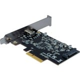 Inter-Tech ARGUS KC-008 scheda di interfaccia e adattatore Interno, Controller USB PCIe, 20 Gbit/s, Windows 10, 115 mm, 120 mm, 18 mm