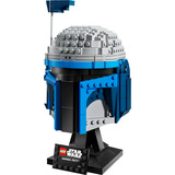 LEGO Star Wars 75408 Casco di Jango Fett, Modellino per Adulti da Costruire con Supporto, Targhetta e Antenna, Regalo per Fan, Giochi di costruzione Modellino per Adulti da Costruire con Supporto, Targhetta e Antenna, Regalo per Fan, Set da costruzione, 18 anno/i, Plastica, 616 pz, 861 g