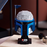 LEGO Star Wars 75408 Casco di Jango Fett, Modellino per Adulti da Costruire con Supporto, Targhetta e Antenna, Regalo per Fan, Giochi di costruzione Modellino per Adulti da Costruire con Supporto, Targhetta e Antenna, Regalo per Fan, Set da costruzione, 18 anno/i, Plastica, 616 pz, 861 g