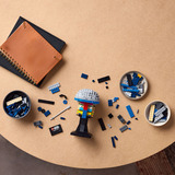 LEGO Star Wars 75408 Casco di Jango Fett, Modellino per Adulti da Costruire con Supporto, Targhetta e Antenna, Regalo per Fan, Giochi di costruzione Modellino per Adulti da Costruire con Supporto, Targhetta e Antenna, Regalo per Fan, Set da costruzione, 18 anno/i, Plastica, 616 pz, 861 g