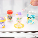 MGA Entertainment Make It Mini Foods: Cafe in PDQ Series 4, Bricolage Miniverse Make It Mini Foods: Cafe in PDQ Series 4, 8 anno/i, Multicolore, Plastica
