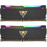 Patriot DIMM 32 GB DDR4-3200 (2x 16 GB) Kit Dual, Memoria Nero