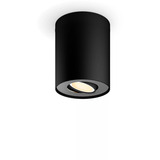Philips Hue White Ambiance Pillar Spot Singolo, Luce LED Nero
