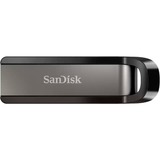 SanDisk Extreme Go unità flash USB 128 GB USB tipo A 3.2 Gen 1 (3.1 Gen 1) Acciaio inossidabile, Chiavetta USB argento/Nero, 128 GB, USB tipo A, 3.2 Gen 1 (3.1 Gen 1), 400 MB/s, Lamina di scorrimento, Acciaio inossidabile