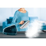 Tefal Express Easy SV6131 2200 W 1,7 L Bianco, Blu, Stazione stirante bianco/Turchese, 2200 W, 230 g/min, 5,8 bar, 1,7 L, 360 g/min, Bianco, Blu