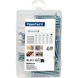 fischer Meisterbox PowerFast II testa tonda VG TX, Set di viti 