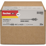 fischer Sistema di montaggio distanziatore TherMax II 12/110 M12 (20), Tassello 