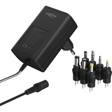 Ansmann 1201-0023 adattatore e invertitore Interno 12 W Nero, Alimentazione elettrica Nero, Universale, Interno, 100 - 240 V, 12 W, AC-DC, Nero