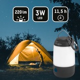 Ansmann Mini lanterna da campeggio, Luce LED Nero