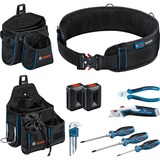 Bosch Cintura porta attrezzi e set di attrezzi professionale, Fascia dello strumento Nero