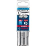 Bosch Expert Punta per martelli SDS plus-7X, Trapano Martello perforatore, Hammer drill bit, 6 mm, 115 mm, Cemento, Pietra, 5 cm