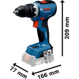 Bosch Set professionale 18V, GBH 18V-22 + GSR 18V-65 + GWS 18V-8 Professional, Set di strumenti blu
