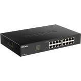D-Link DGS-1100-16V2 Gestito L2 Gigabit Ethernet (10/100/1000) Nero, Interruttore Gestito, L2, Gigabit Ethernet (10/100/1000), Full duplex, Montaggio rack
