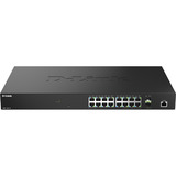 D-Link DMS-1250-18/E switch di rete Gestito L2 2.5G Ethernet (100/1000/2500) Nero, Interruttore Nero, Gestito, L2, 2.5G Ethernet (100/1000/2500), Montaggio rack