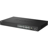 D-Link DMS-1250-18/E switch di rete Gestito L2 2.5G Ethernet (100/1000/2500) Nero, Interruttore Nero, Gestito, L2, 2.5G Ethernet (100/1000/2500), Montaggio rack