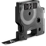 Dymo D1 etichette originali | stampa bianca su nero | 12 mm x 7 m | etichette autoadesive per etichettatrice LabelManager | 1 Pezzo, Nastro di scrittura Bianco su nero, Poliestere, Belgio, -18 - 90 °C, DYMO, LabelManager, LabelWriter 450 DUO