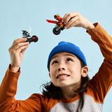 LEGO NINJAGO 71838 Gara di Velocità sulla Moto di Kai con 2 Motociclette Giocattolo, 2 Minifigure e Accessori, Idea Regalo 6+, Giochi di costruzione 2 Minifigure e Accessori, Idea Regalo 6+, Set da costruzione, 6 anno/i, Plastica, 79 pz, 139 g