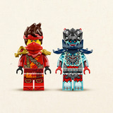 LEGO NINJAGO 71838 Gara di Velocità sulla Moto di Kai con 2 Motociclette Giocattolo, 2 Minifigure e Accessori, Idea Regalo 6+, Giochi di costruzione 2 Minifigure e Accessori, Idea Regalo 6+, Set da costruzione, 6 anno/i, Plastica, 79 pz, 139 g