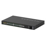 Netgear GSM4230P Gestito L2/L3 Gigabit Ethernet (10/100/1000) Supporto Power over Ethernet (PoE) 1U Nero, Interruttore Gestito, L2/L3, Gigabit Ethernet (10/100/1000), Supporto Power over Ethernet (PoE), Montaggio rack, 1U