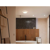 Philips Hue White Ambiance Devere Lampada da soffitto M, Luce LED argento