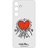 Samsung Galaxy S24+ FlipSuit Cover, Custodia per telefono bianco, Cover, Samsung, Galaxy S24+, 17 cm (6.7"), Rosso, Trasparente